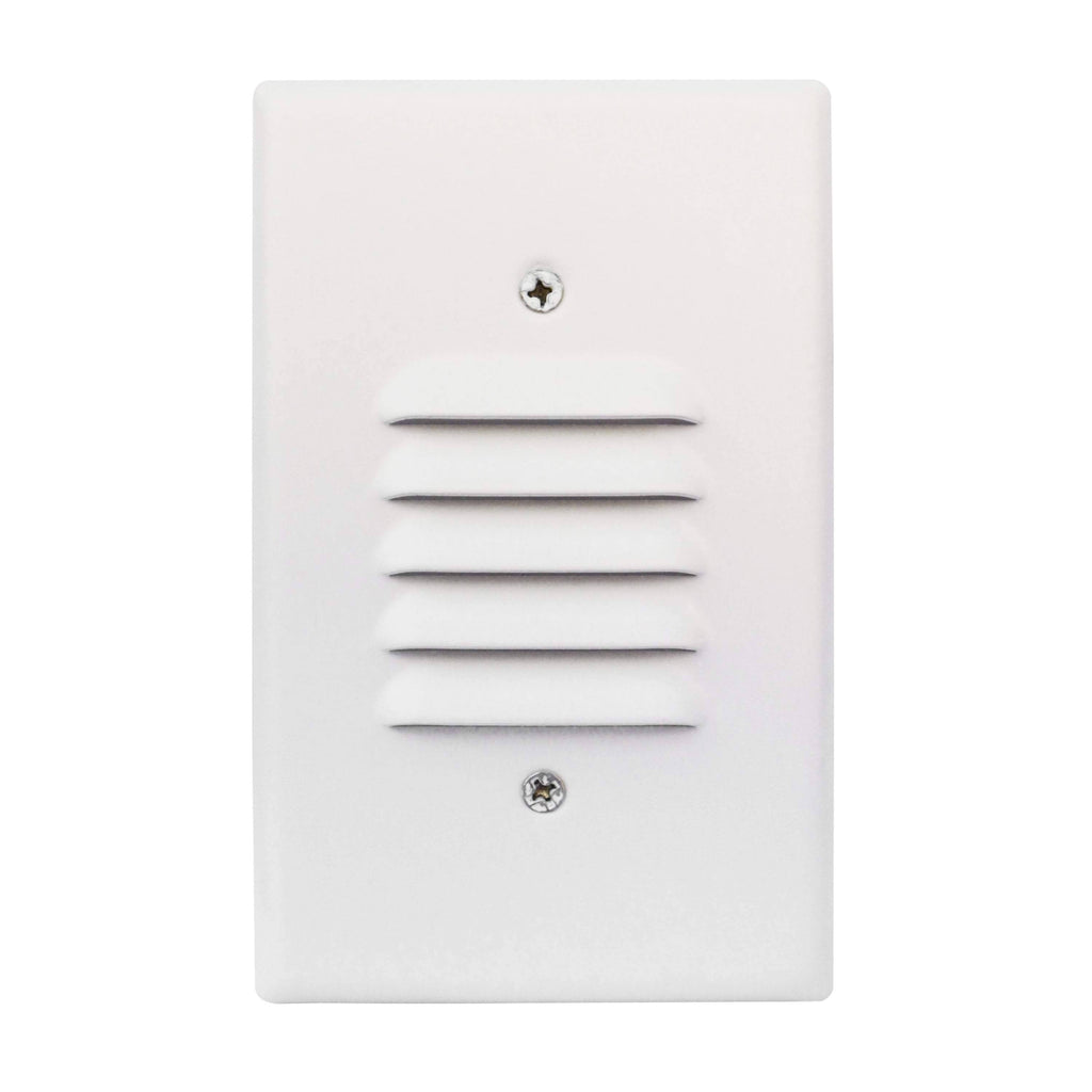 5 Pack Black Angled Louver Step Light O84269