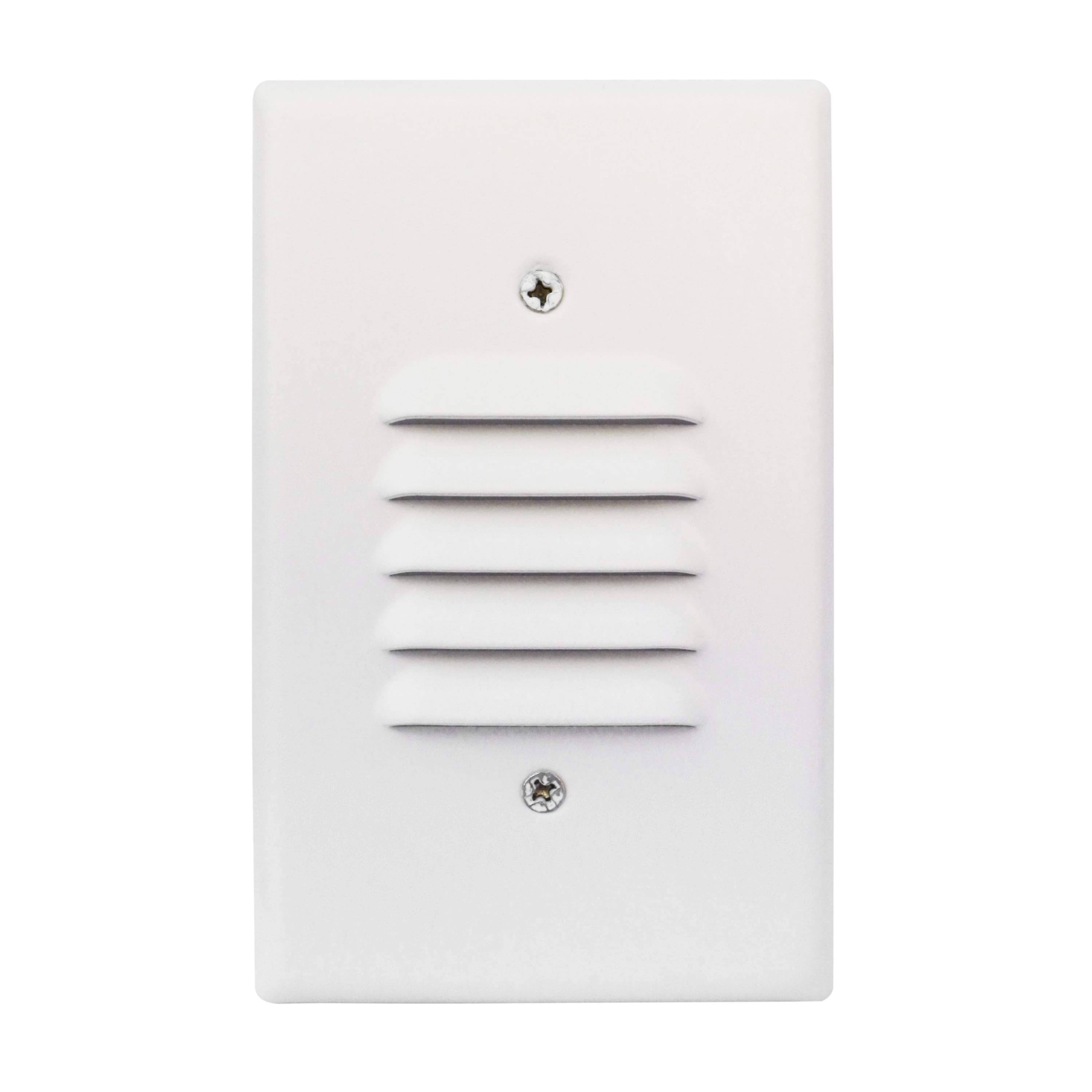 5 Pack Black Angled Louver Step Light O84269