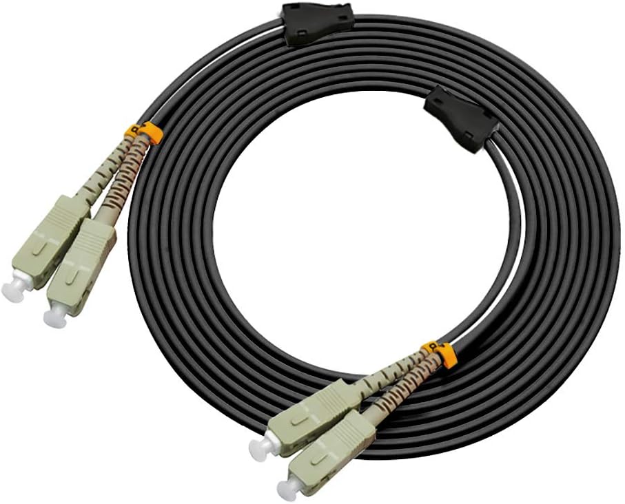 50M LC to LC Outdoor Armored Duplex OM2 Fiber Optic Cable T135117