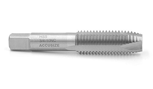 3/4-10NC H.S.S. Spiral Point Tap, 3 Flutes, Pack of 2 E90173