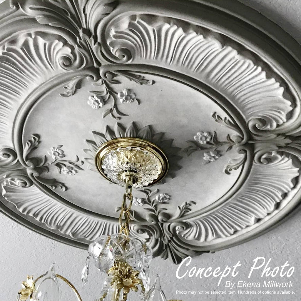 28 3/8x22OD x 3 3/4x22ID x 1 5/8x22P Ceiling Medallion Y325340