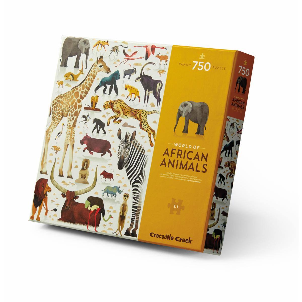 750 Piece Puzzle - World of African Animals N773