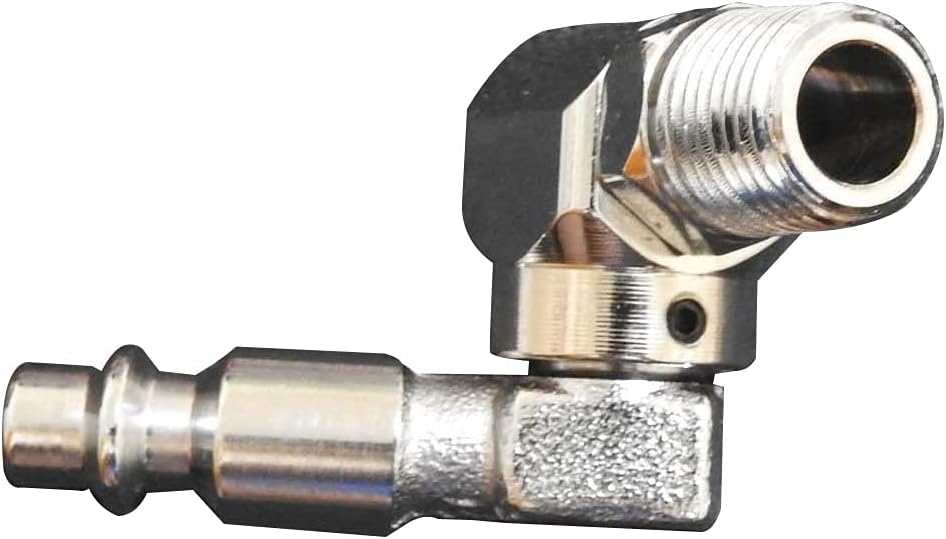 All Steel Pneumatic Swivel Fitting, 360 Degrees, 4 pieces package K349