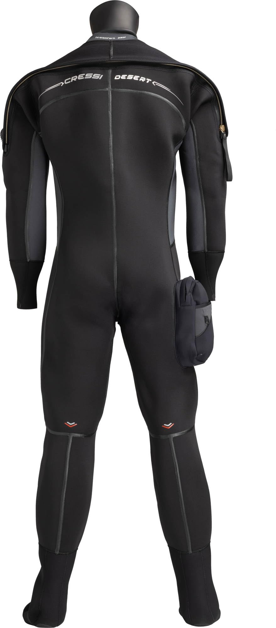 Black X-Small 4mm Lady Drysuit F3621