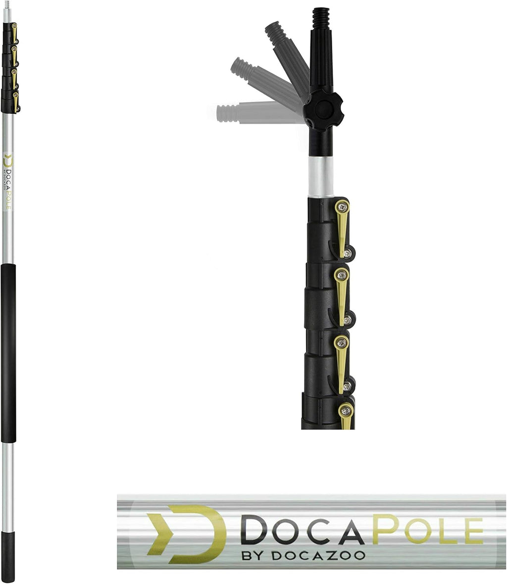 6-24 Foot Hard Bristle Brush Extension Pole U8368
