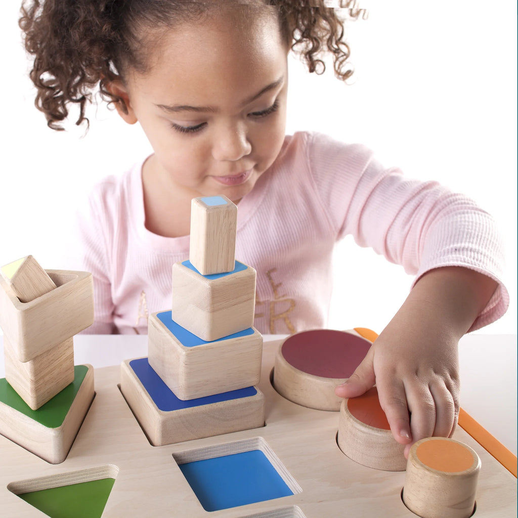 Nest and Stack Shapes Educational Toys M663336