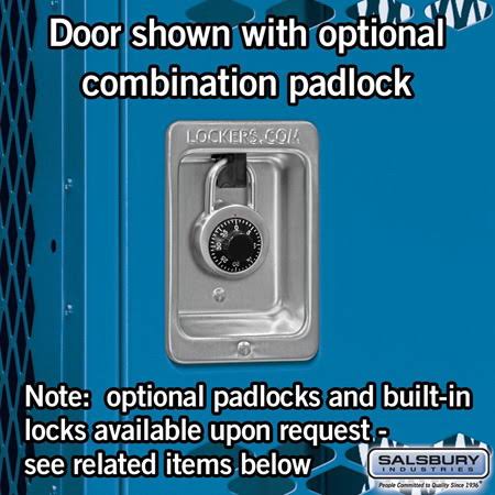 Blue Metal Locker Q443759
