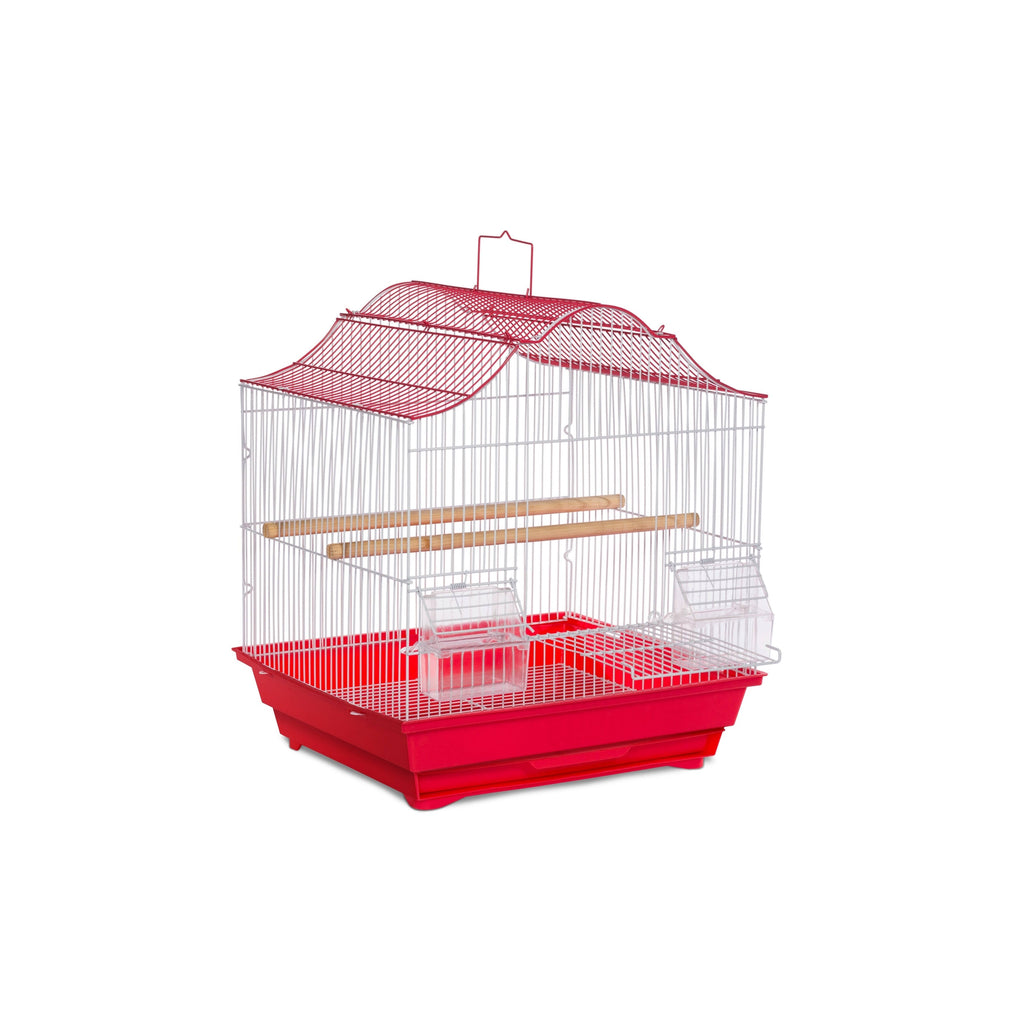 Red & White Cockatiel Cage L40883