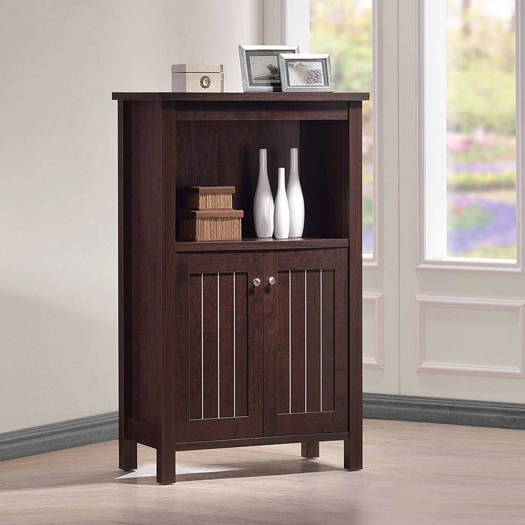 Dark Brown Sideboard Storage Cabinet S68554