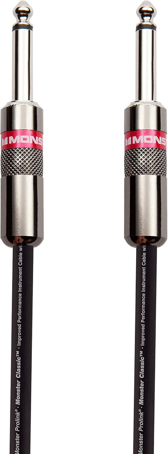 Monster Classic Instrument Cable - 12 ft - Straight to Straight H63301