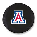 Black Vinyl Fitted Spare Car Tire Cover G22514