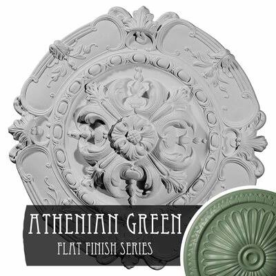 Cremont Ceiling Medallion Finish: Athenian Green A4289