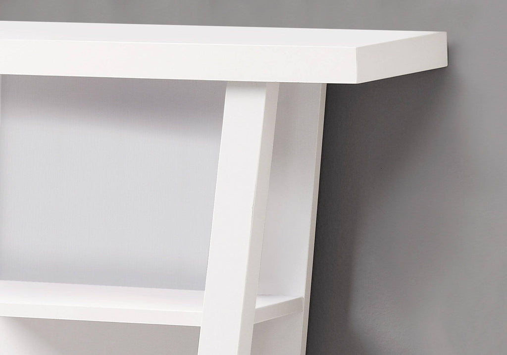 Cappuccino Finish Hollow Core Accent Table J7662