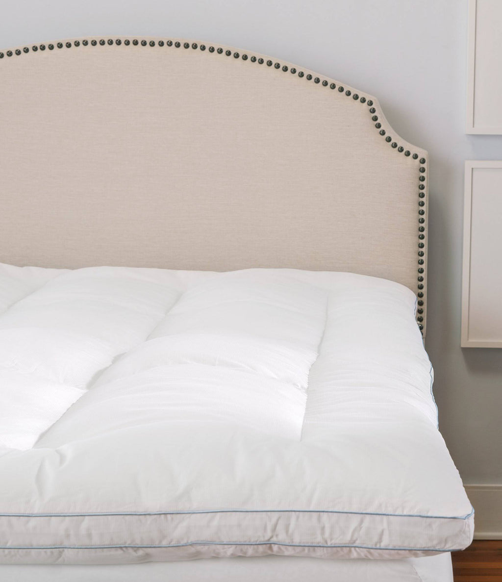 Queen Memory Foam and Fiber Mattress Topper N209849
