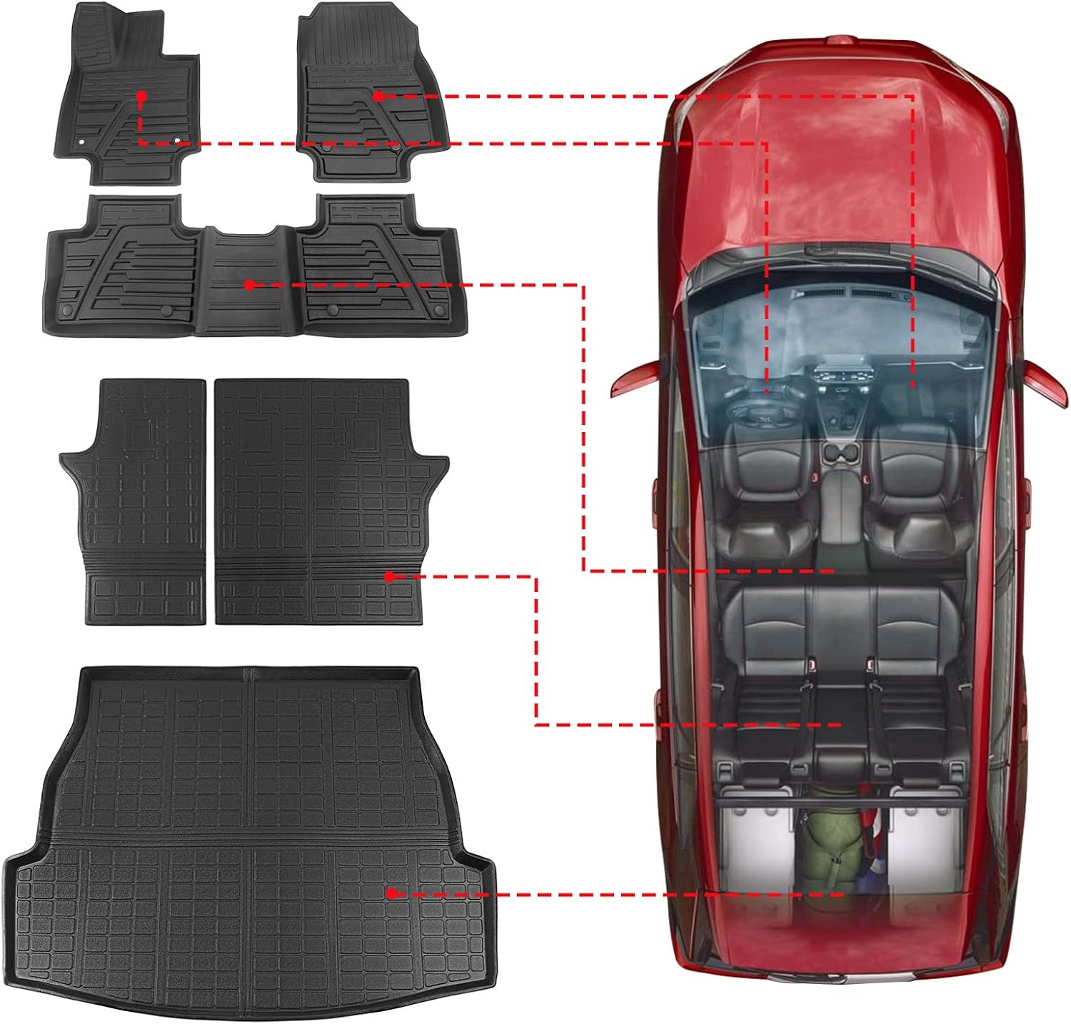 Toyota RAV4 Trunk Mat Rear Cargo Liner Q43322