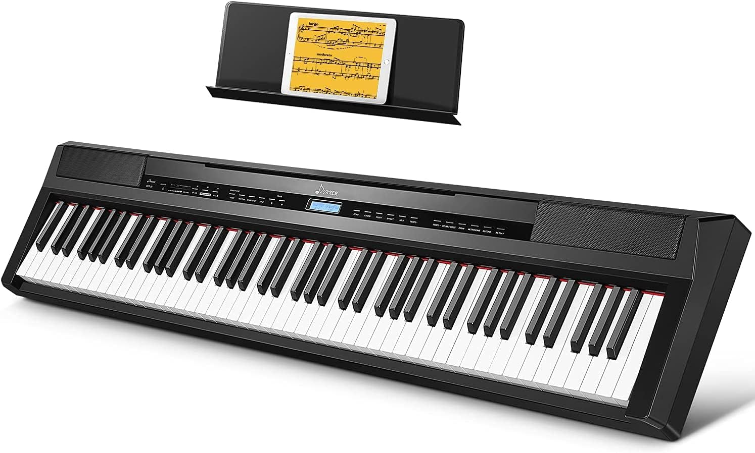 88 Key Full Size Weighted Digital Piano with Sustain Pedal R730