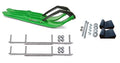 Green XPT Snowmobile Skis with 7.5" Shaper Bars Complete Kit W4408