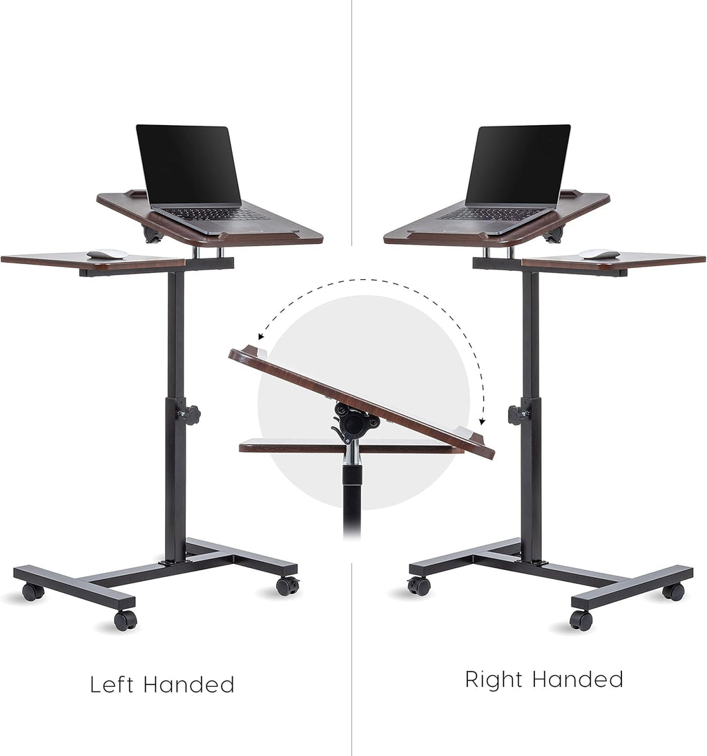 Brown Adjustable Height Laptop Table T98134
