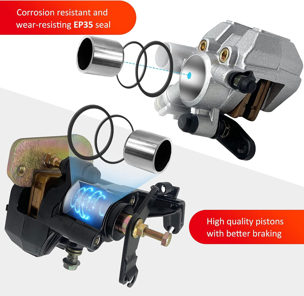 Brake Calipers for Honda TRX400 EX Sportrax 2005-2008 TRX400 X 2009-2014 S821