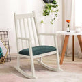 White Wooden Rocking Chair I5974