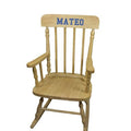 Natural Spindle Rocking Chair S3104