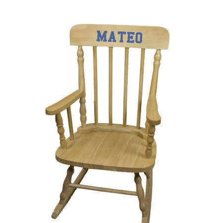 Natural Spindle Rocking Chair S3104