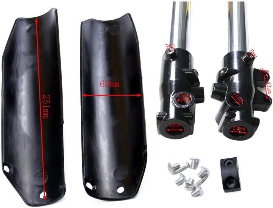45mm Upside Down Front Fork Triple Clamp Front Brake Calliper for Dirt Bike H34507