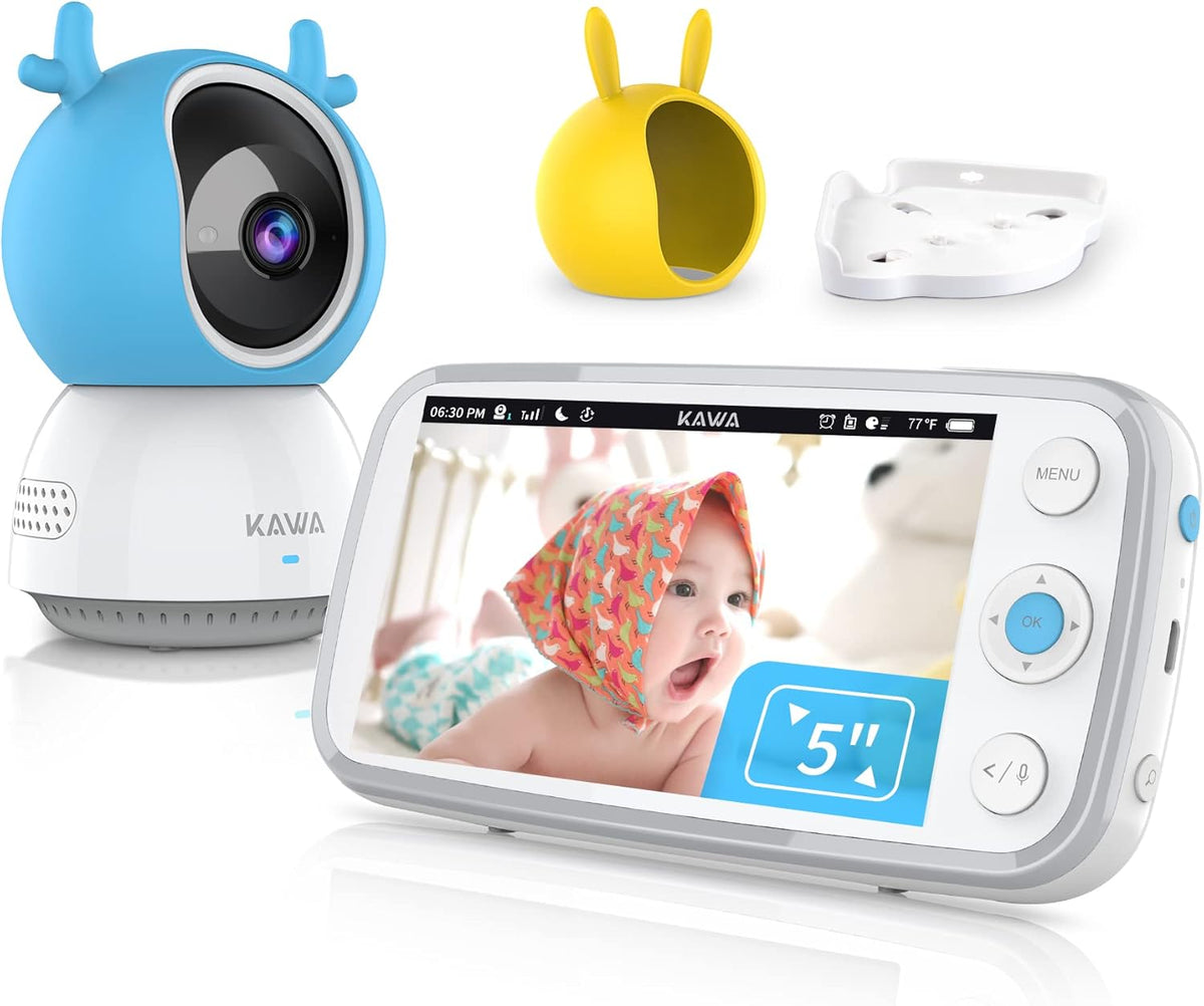 5 720P HD Video Baby Monitor with Camera and Audio W280