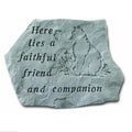 Pet Memorial Garden Accent Stone Q724