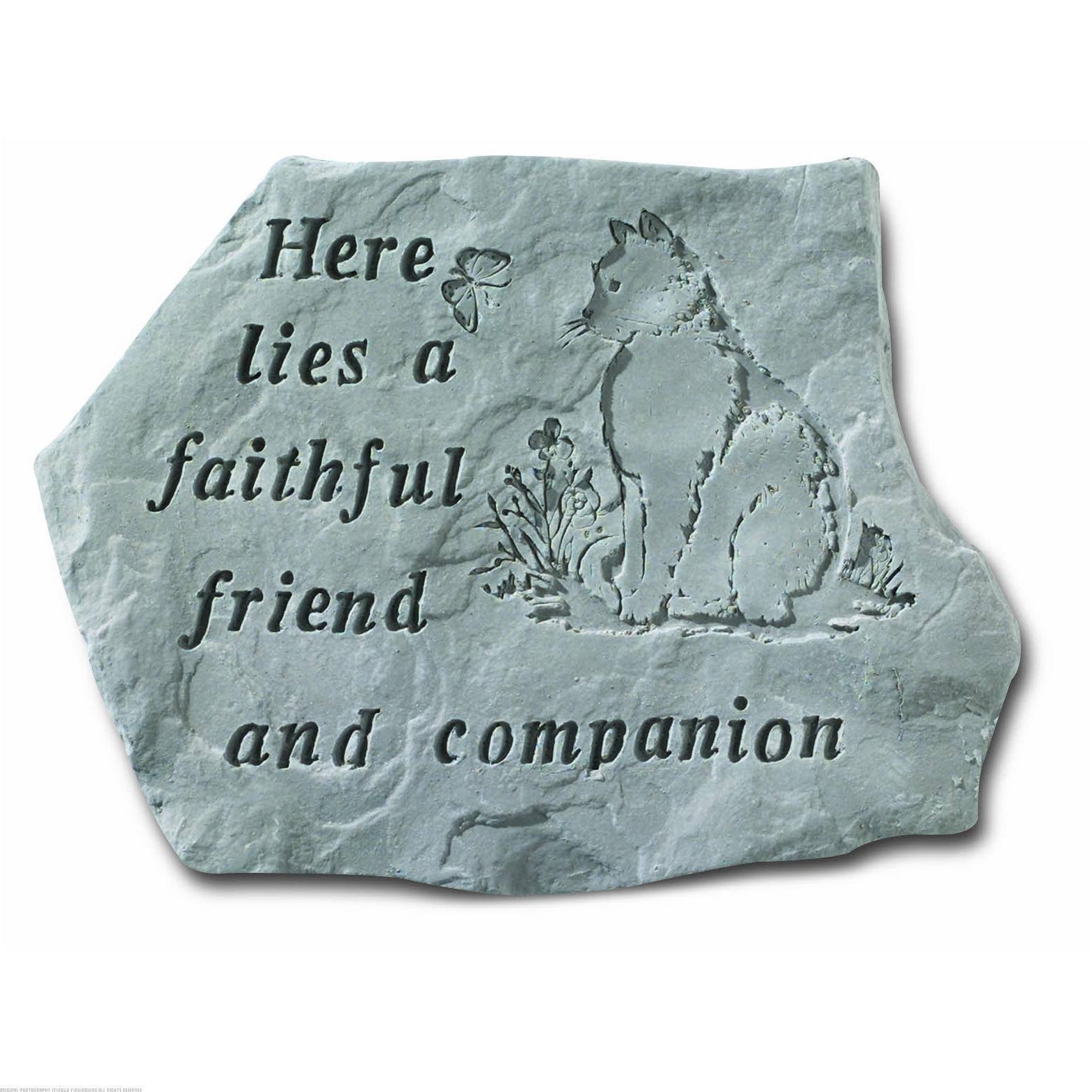 Pet Memorial Garden Accent Stone Q724
