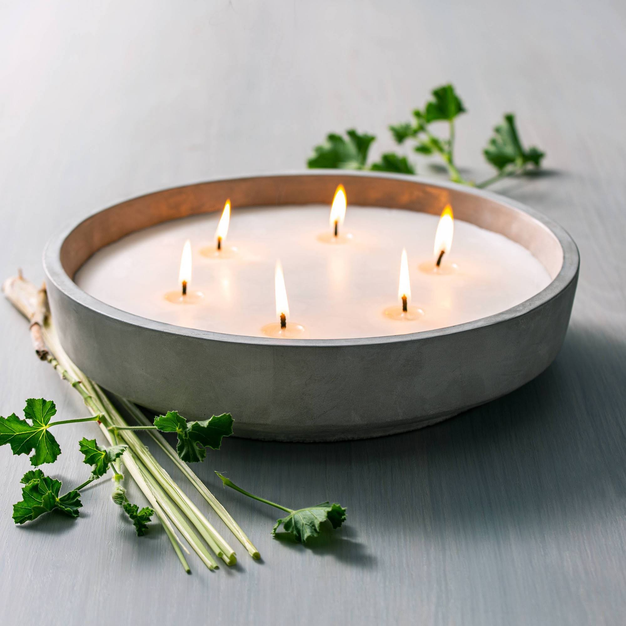 Citronella Cement Candle F905120