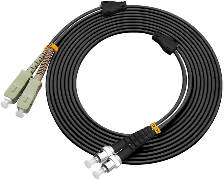 50M LC to LC Outdoor Armored Duplex OM2 Fiber Optic Cable T135117