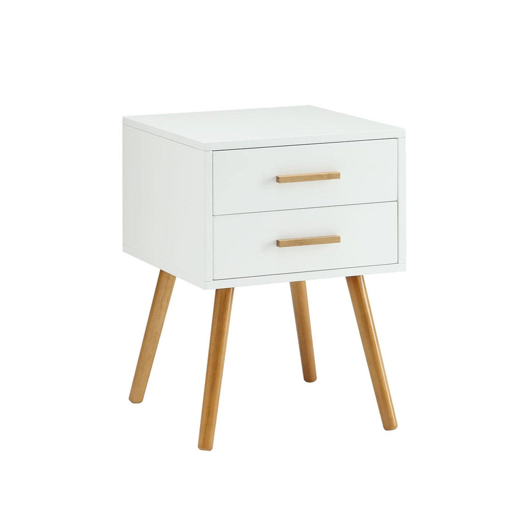 Blue 2-Drawer End Table M800021