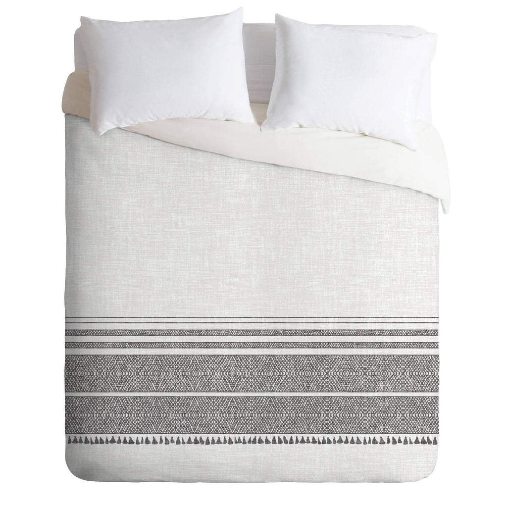 Charcoal Grey Duvet Cover Set O147974