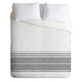 Charcoal Grey Duvet Cover Set O147974