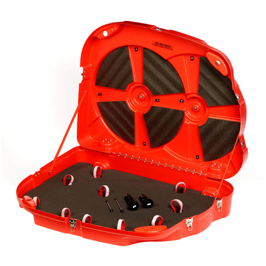 Red Hard Bike Travel Case Z338