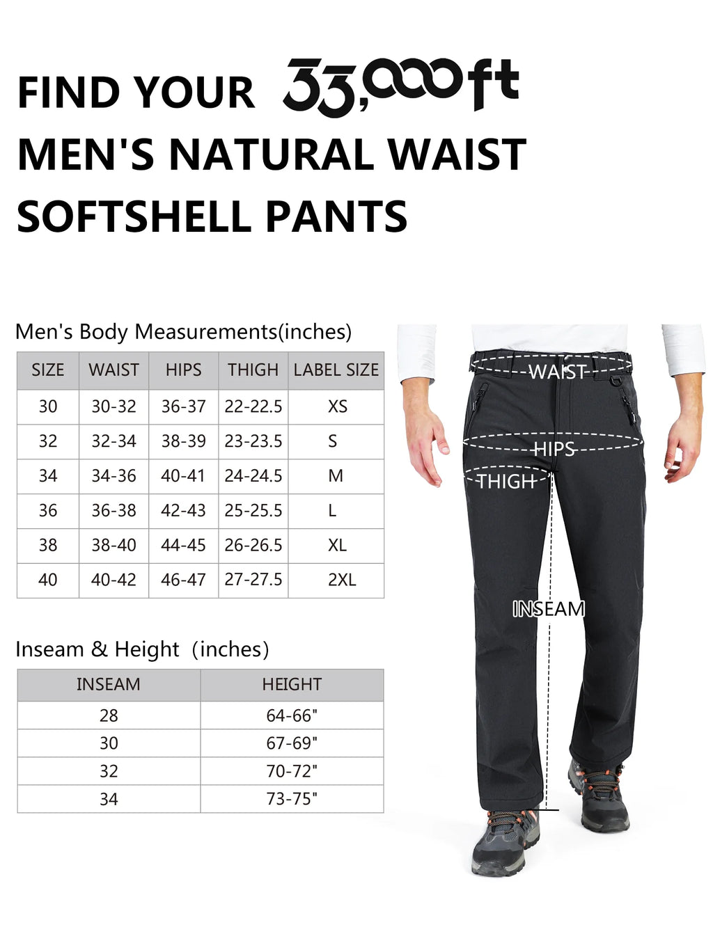 Fleece Lined Waterproof Snow Pants O592