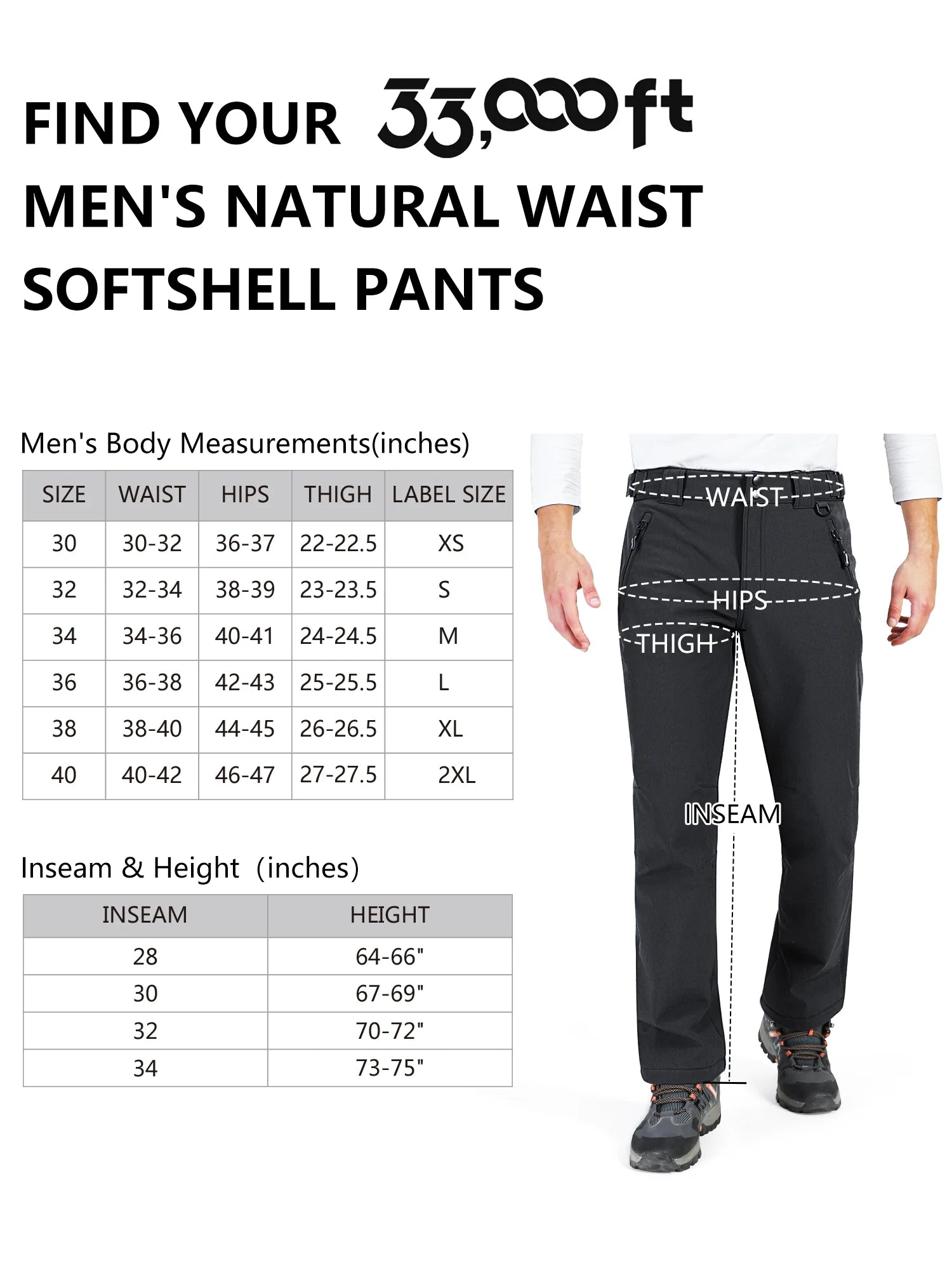 Fleece Lined Waterproof Snow Pants O592
