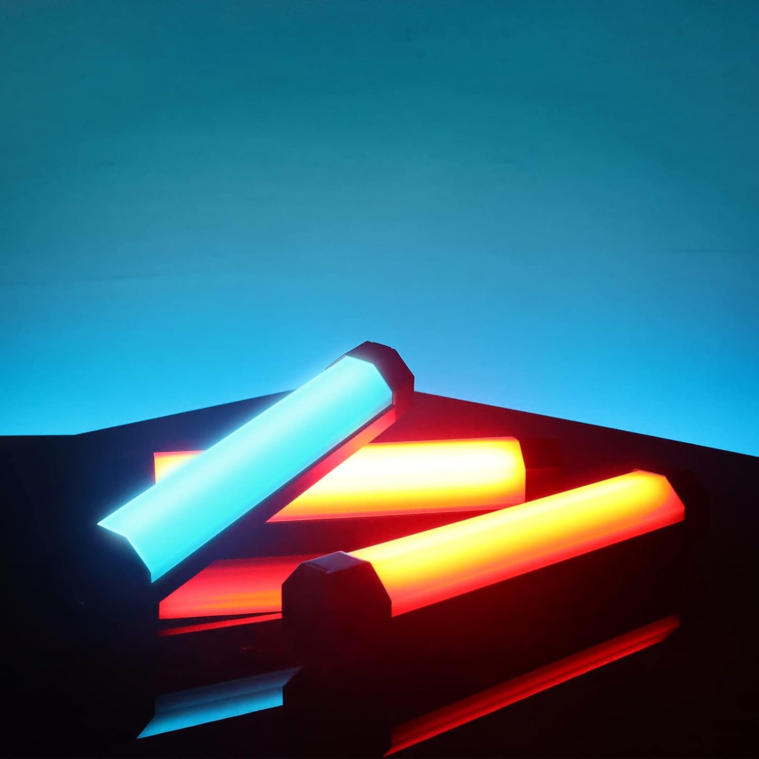 RGB LED Video Light Wand, IP67 Waterproof, Pack of 2 N62300