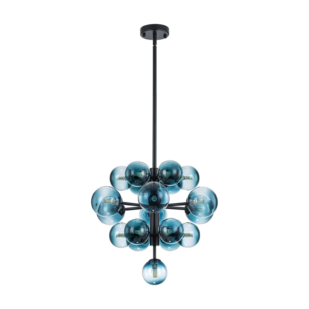 Dimmable Tiered Glass Globes Chandelier P110