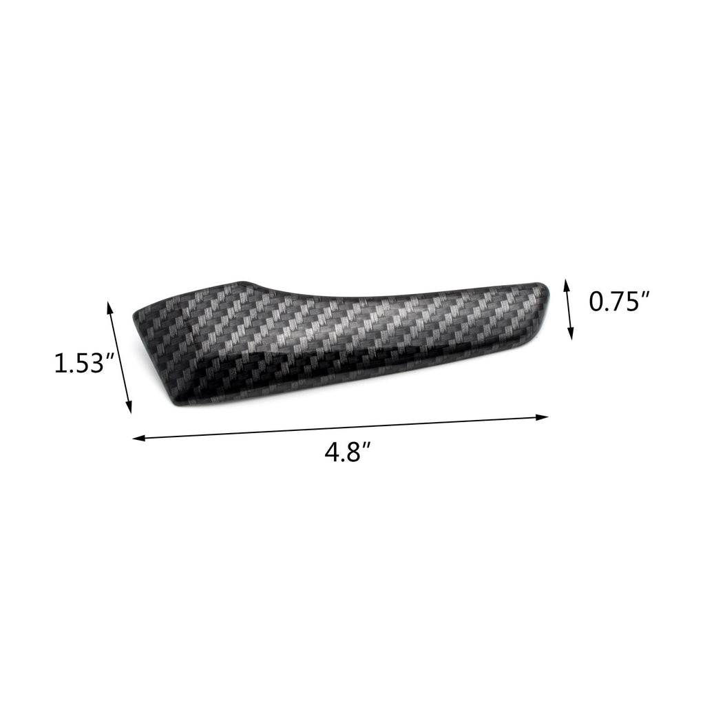 4pcs Carbon Fiber Style Car Inner Door Handle Cover Trim Protector V341