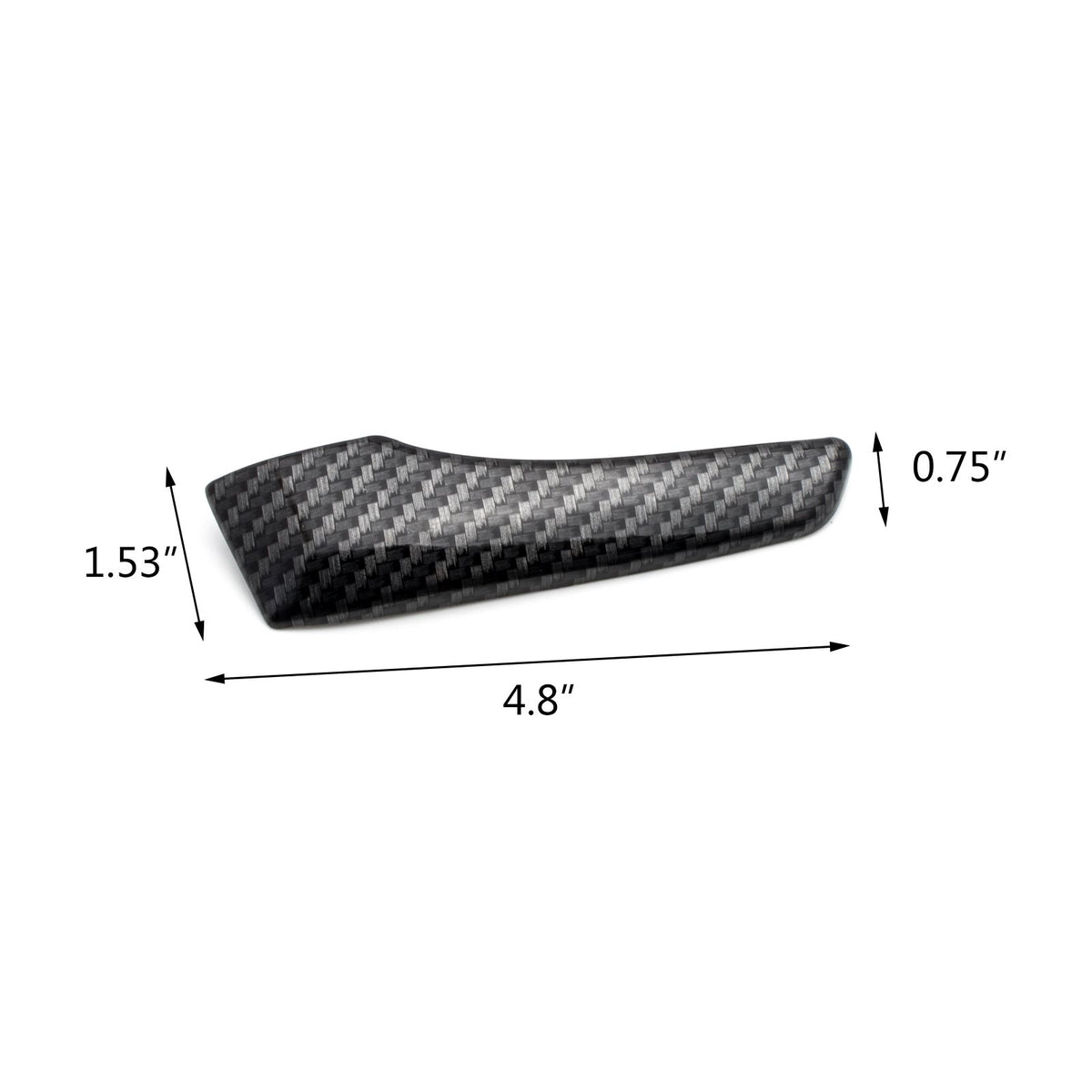 4pcs Carbon Fiber Style Car Inner Door Handle Cover Trim Protector V341