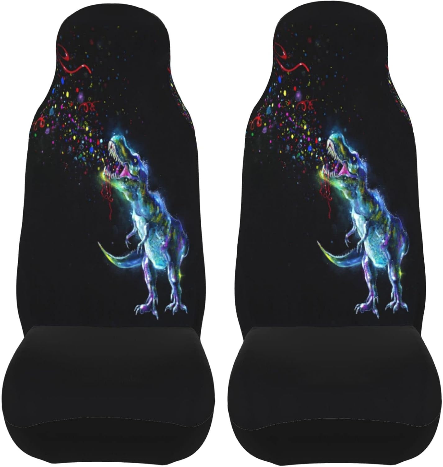 Red Flamingo 2 Pcs Car Seat Covers A480