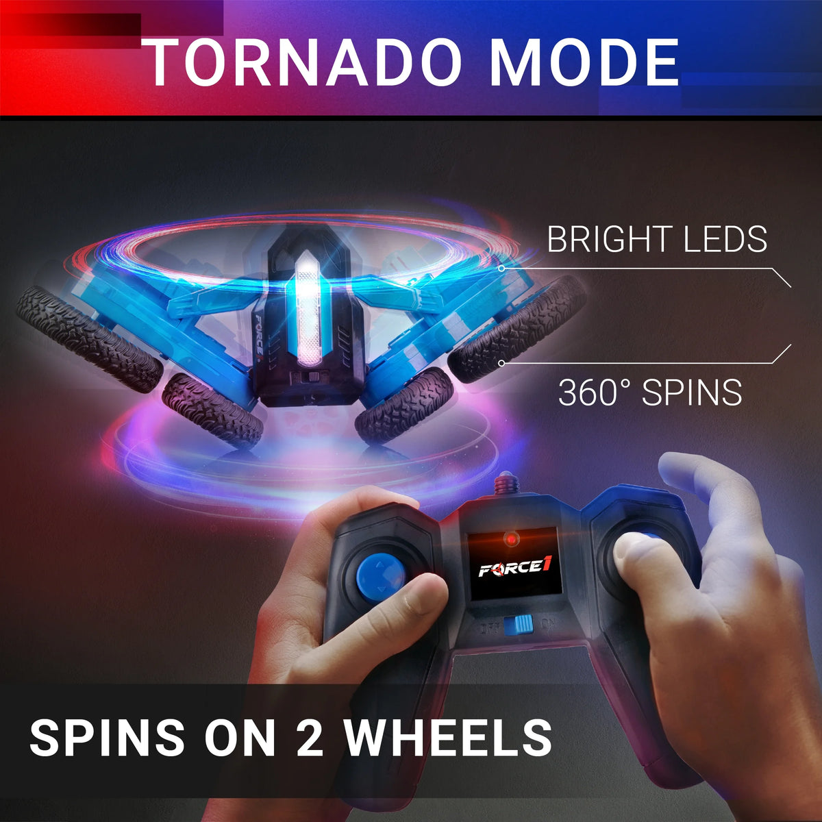Red LED Double-Sided RC Cars Z55318