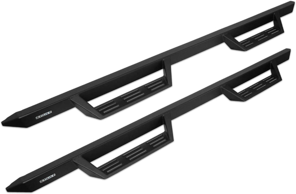 Black Drop Side Steps Running Boards for Tacoma Double Cab Z643