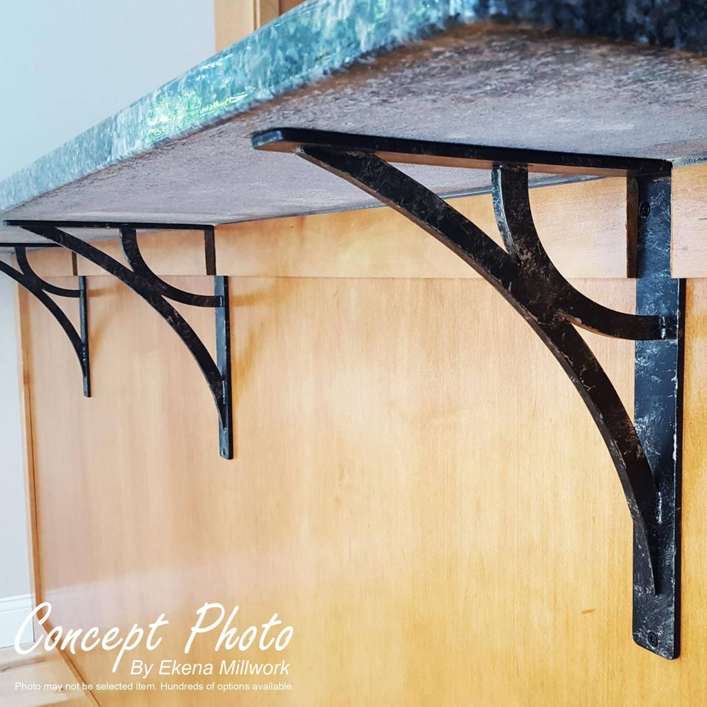 2 x 10 x 12 in. Wrought Iron Bracket X872909