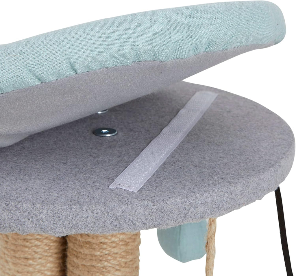 Cat Scratcher with 3-Sided Play Post, 20.5 H, 15.75 in U62568