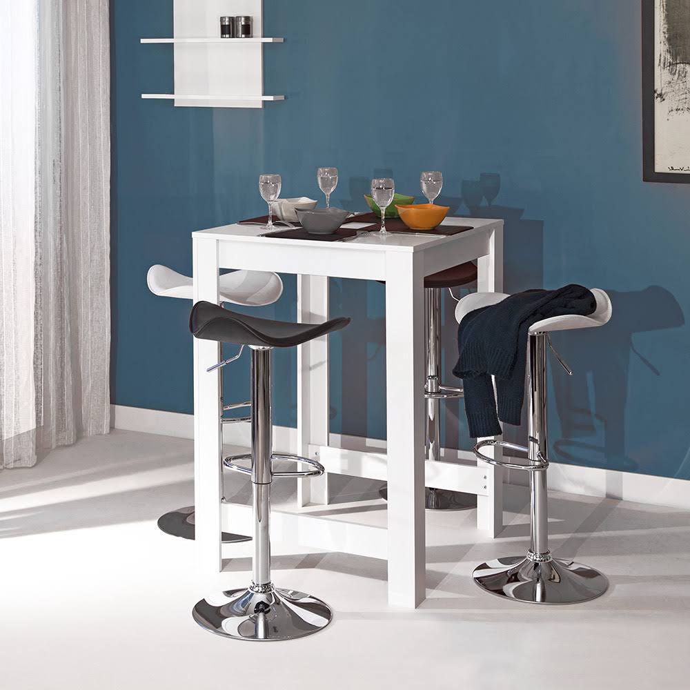 White Bar Table J933752