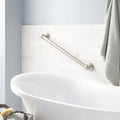 Brushed Nickel Grab Bar I742