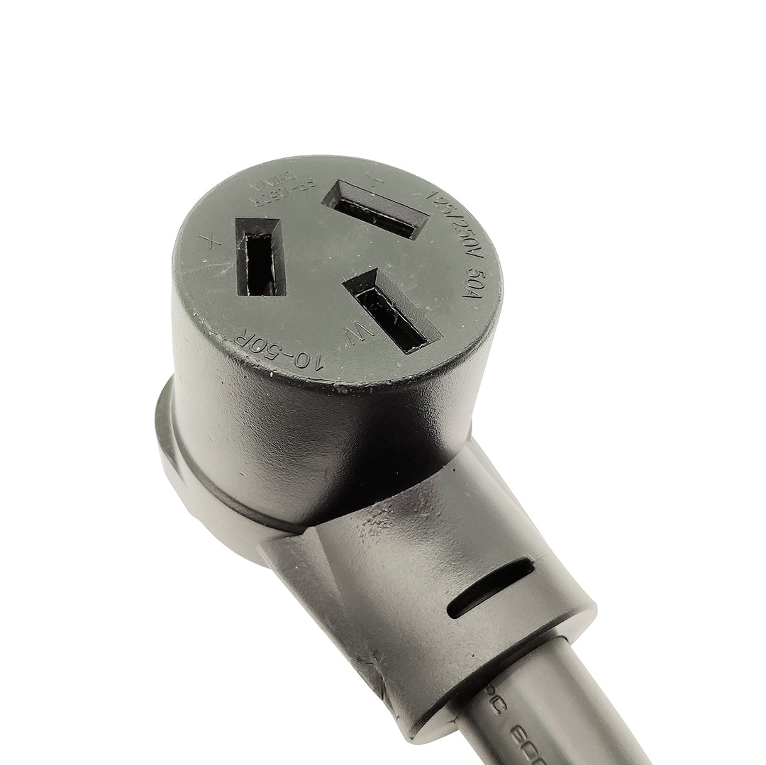 RV 50A Splitter Adapter Cord 14-50P to 14-50R & 10-50R Industrial 3-Prong 50A 250V Female (1.5FT) U450